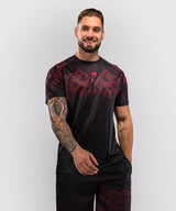 Venum Dry Tech Spectre tričko - černá/červená, VENUM-06308-100
