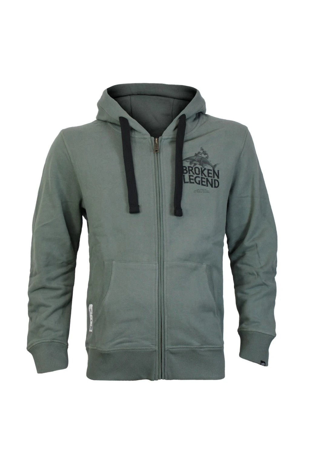 Mikina Yakuza Premium - šedo/olivová, BL211