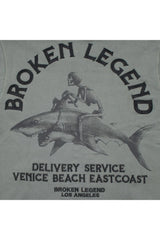 Mikina Yakuza Premium - šedo/olivová, BL211