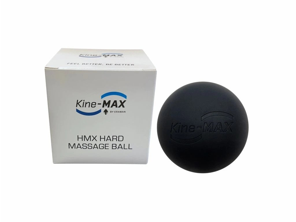 Kine-MAX HMX HARD MASSAGE BALL - černý