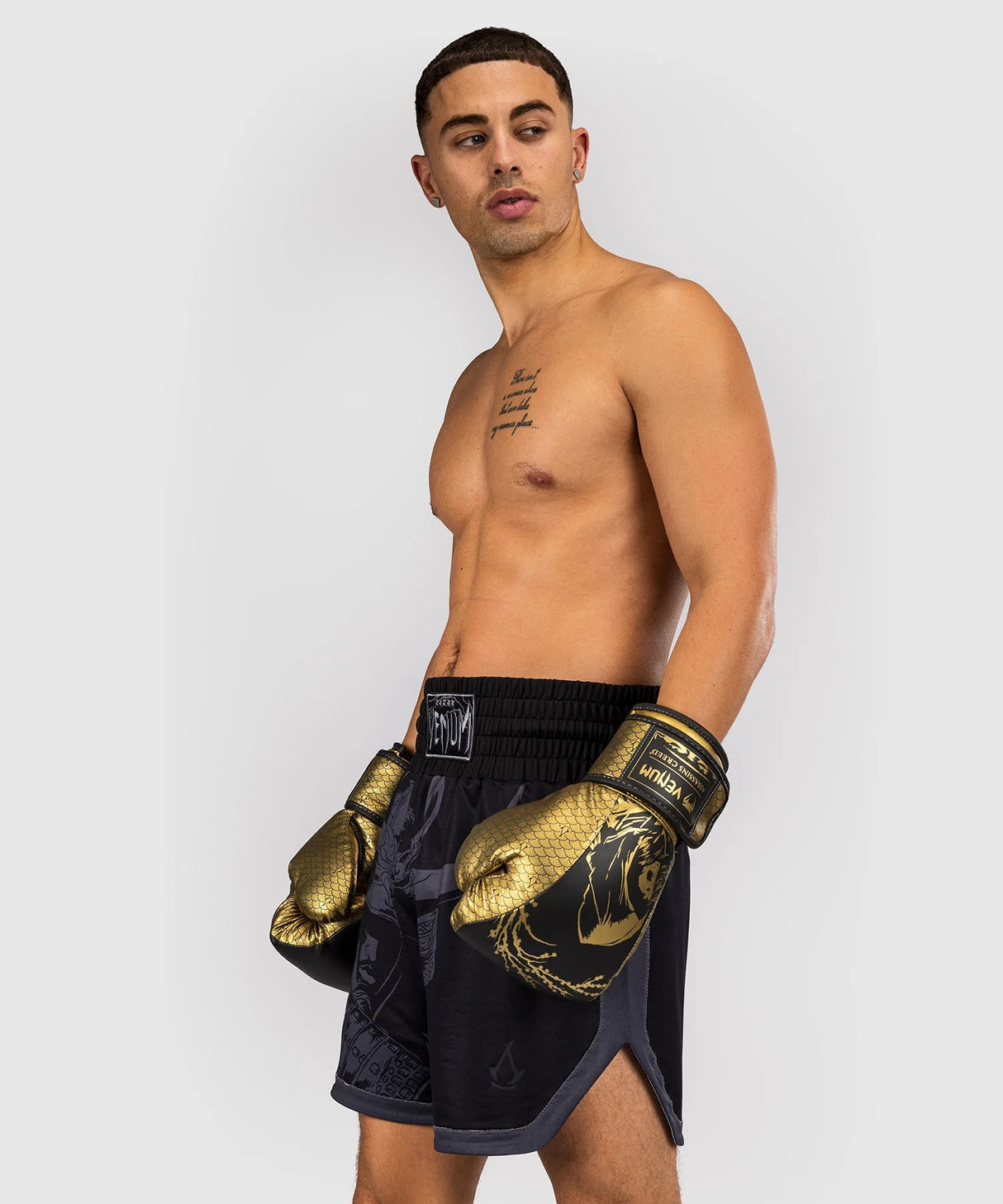 Boxerské rukavice Venum x Assassin’s Creed Shadows - zlatá, VENUM-05679-126
