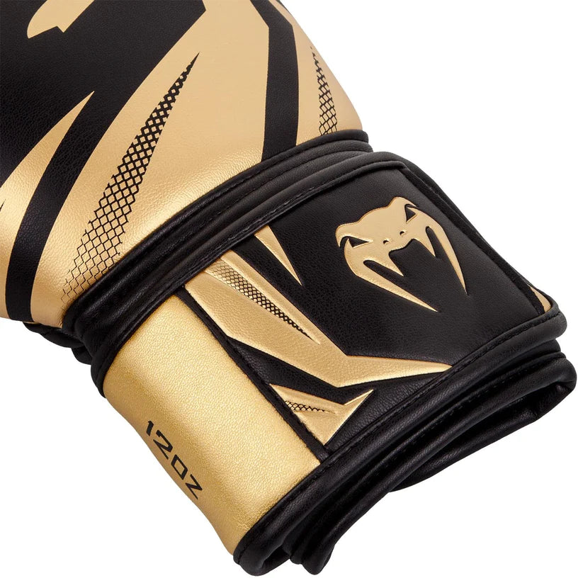 Venum boxerské rukavice Challenger 3.0 - černá/zlatá