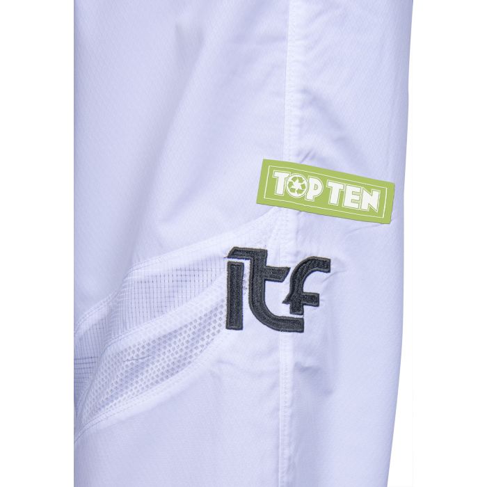 TOP TEN Master Dobok Taekwon-Do ITF "Green", bílá, 16774