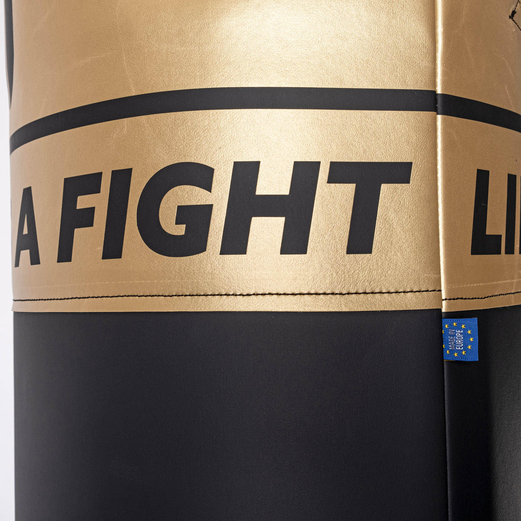Fighter boxerský pytel Fitness 120 a 150cm, černá/zlatá