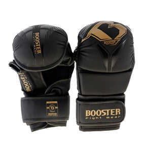 MMA sparringové rukavice BOOSTER Bangkok 1 - černá/zlatá - view-1
