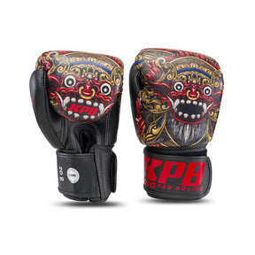 King Pro Boxing boxerské rukavice Baron - černá/barevná, KPB/BG BARON - view-1