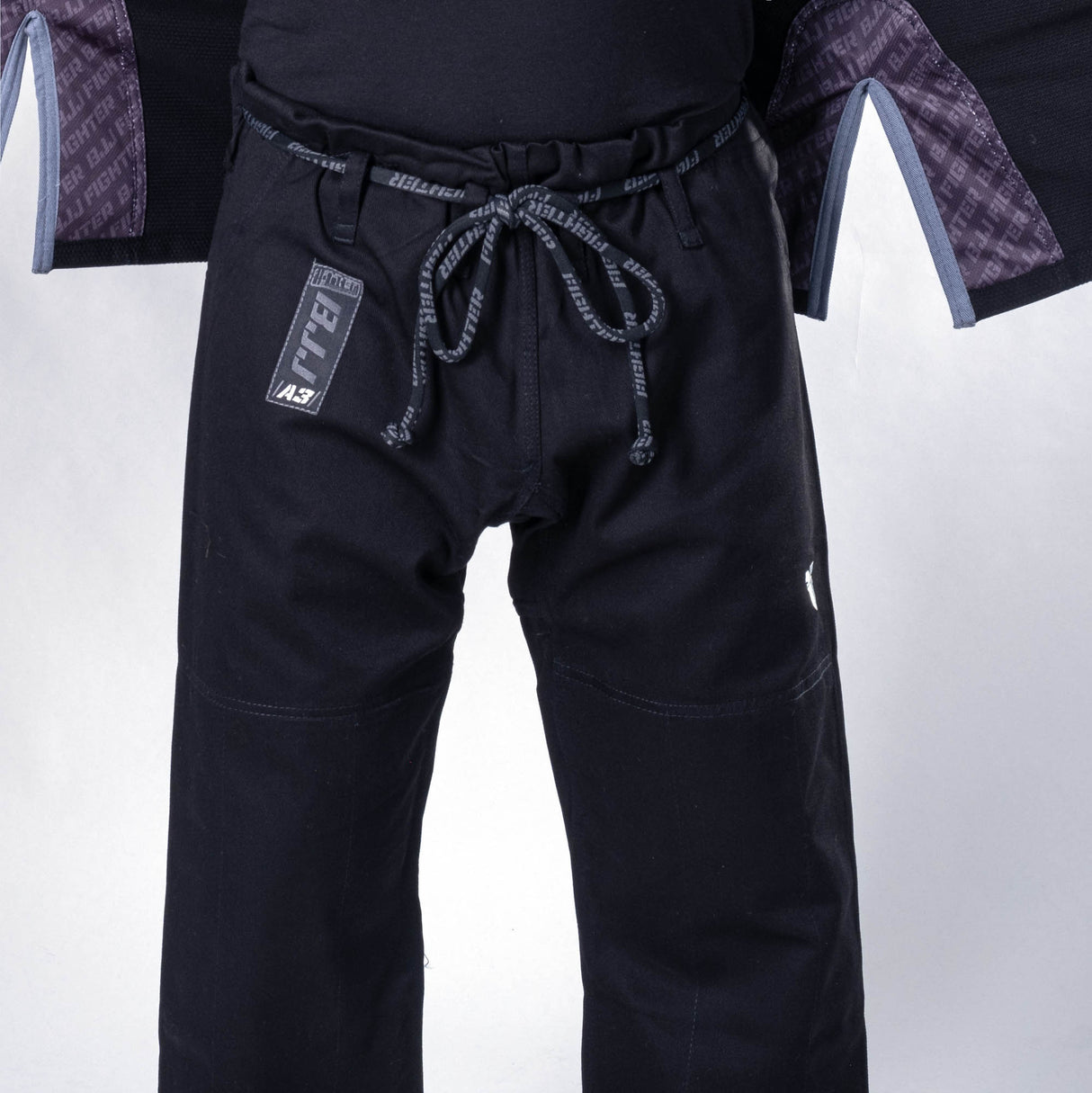 Fighter BJJ kimono - černá, BJJU-0209