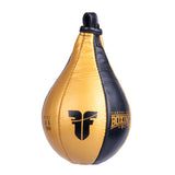 Fighter boxerská hruška - zlatá/černá, FSBL-0212