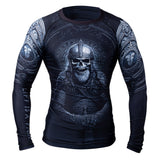 Fighter Rashguard s dlouhým rukávem - Knight, RSG-KNG-LS-01