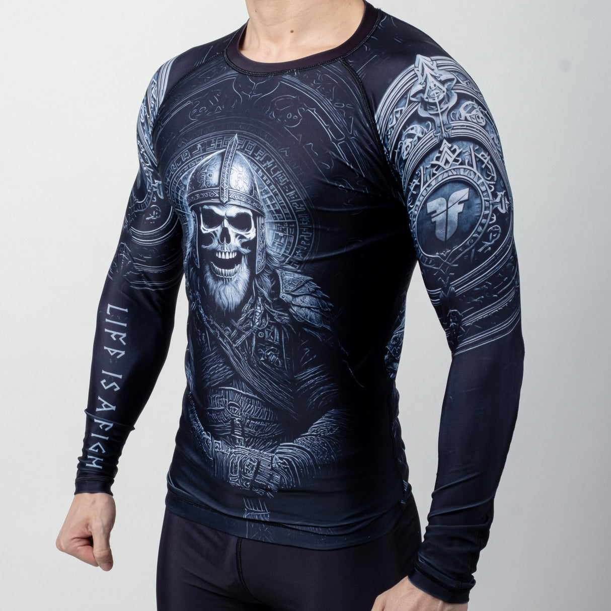 Fighter Rashguard s dlouhým rukávem - Knight, RSG-KNG-LS-01