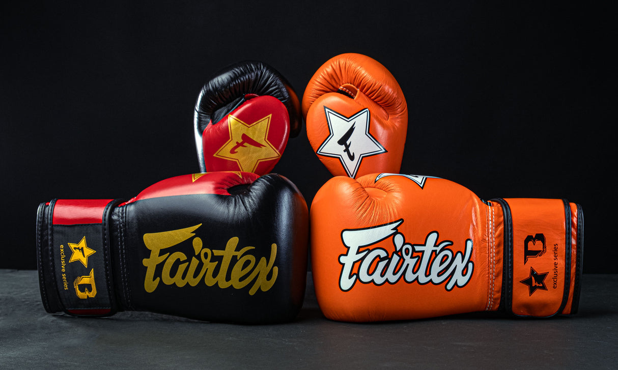 Fairtex boxerské rukavice Booster series - oranžová, FXB BG V2 ORANGE