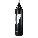 Závěsný boxovací pytel Fighter Rebel, FHBY-01 | černá, 100 cm