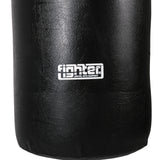 Závěsný boxovací pytel Fighter Rebel, FHBY-01 | černá, 100 cm