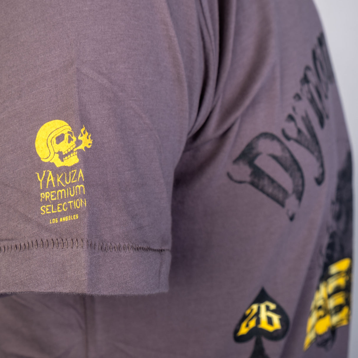 Pánské triko Yakuza Premium - šedá, YPS-3811