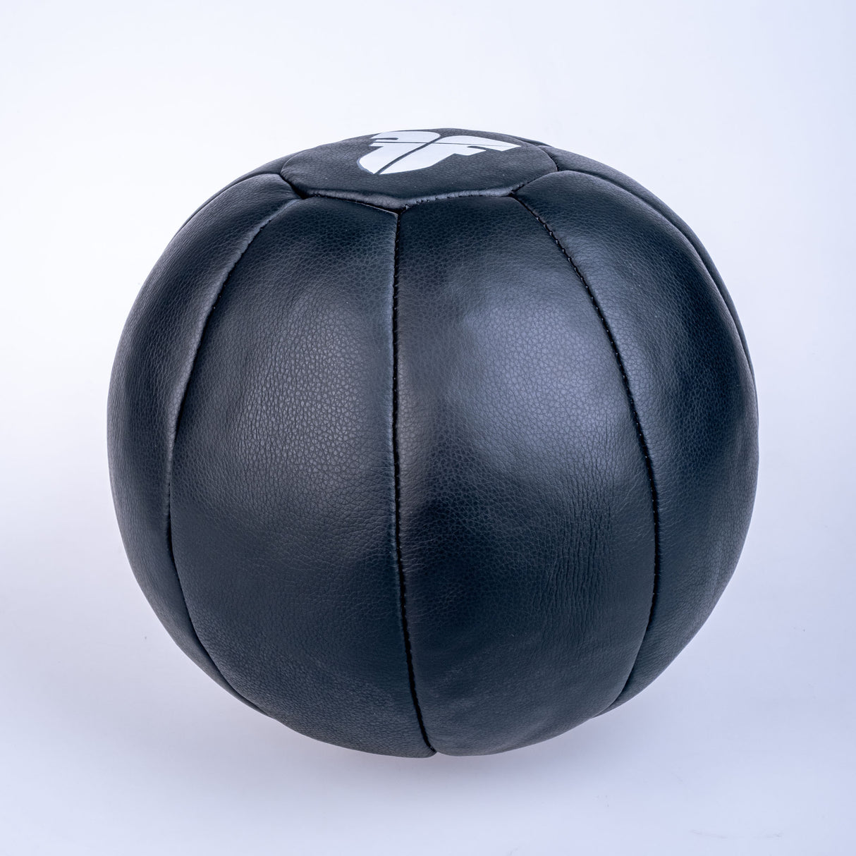 Kožený Medicinbal Fighter - černá, FMDCB-02