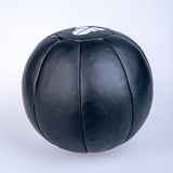 Kožený Medicinbal Fighter - černá, FMDCB-02