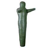 Figurína Fighter, jednonohá, zelená, 0127P1N-Z