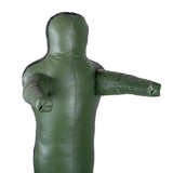 Figurína Fighter, jednonohá, zelená, 0127P1N-Z