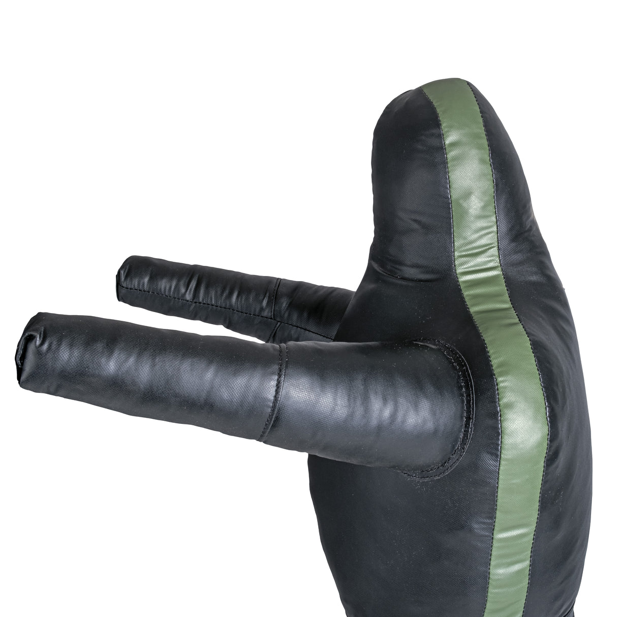 Figurína - panák - dvounohá, černá/zelená, 0127P2N-BLK