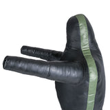 Figurína - panák - dvounohá, černá/zelená, 0127P2N-BLK