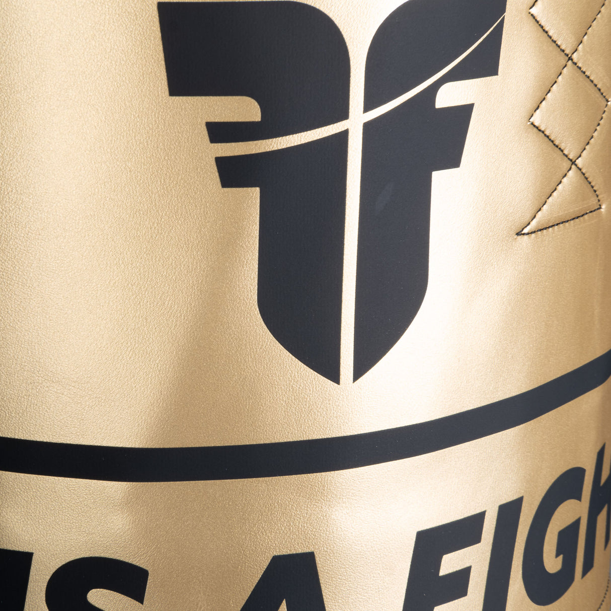Fighter boxerský pytel Fitness 120 a 150cm, bílá/zlatá