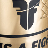 Fighter boxerský pytel Fitness 120 a 150cm, bílá/zlatá