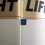 Fighter boxerský pytel Fitness 120 a 150cm, bílá/zlatá