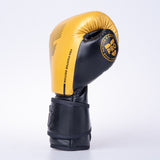 Boxerské rukavice Fighter Pro - zlatá/černá, FBG-PRO-005