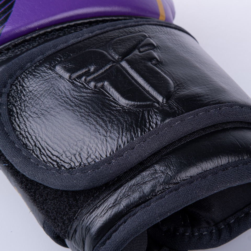 Boxerské rukavice Fighter Pro - fialová/černá, FBG-PRO-006