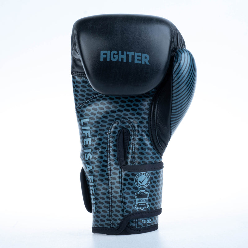 Boxerské rukavice Fighter Training - černá, FBG-TRN-002