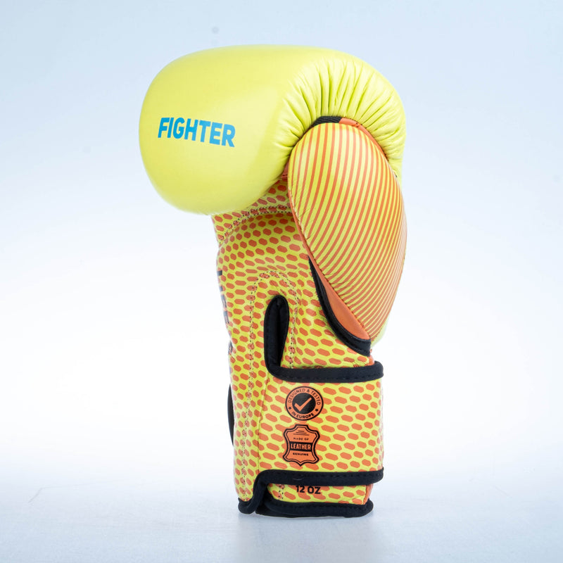 Boxerské rukavice Fighter Training - žlutá/oranžová, FBG-TRN-004