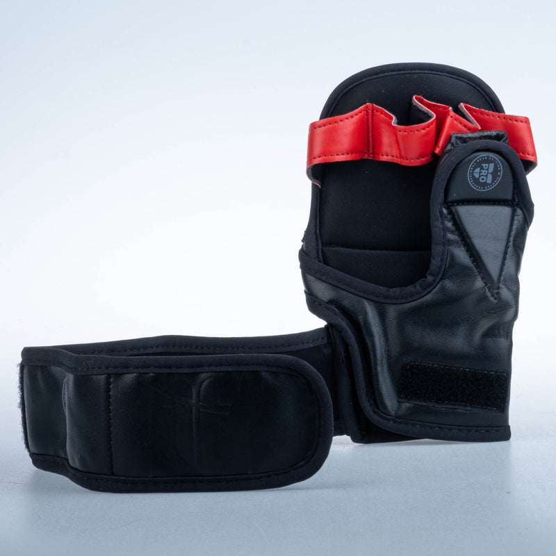 Fighter MMA rukavice Pro PU - černá, FMG-PRO-001