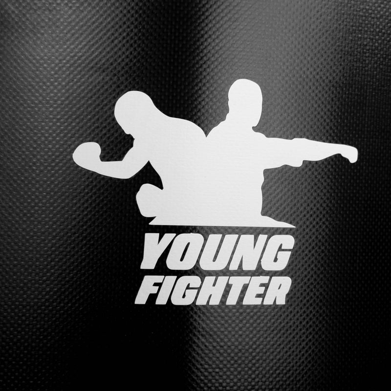 Volně stojící pytel Fighter Young - černá/bílá