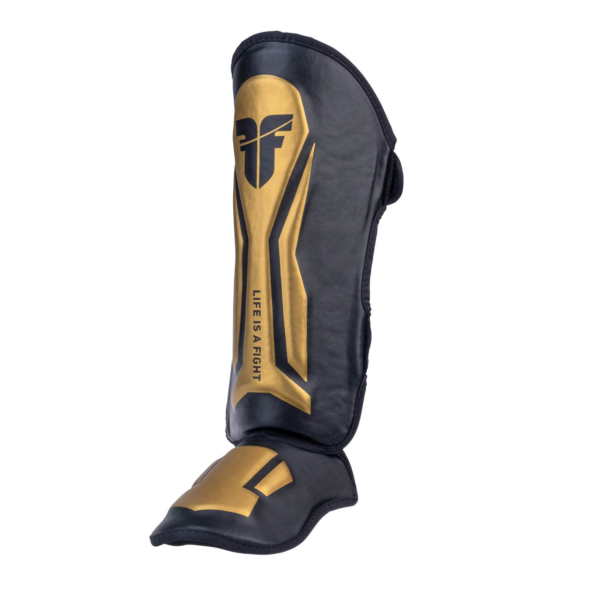 Chrániče holení Fighter Thai Ergo - černá/zlatá, FSG-004-TRP-0212