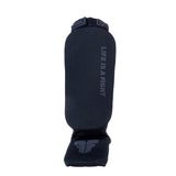 Látkové chrániče holení a nártů Fighter - černá, FSG1401-02