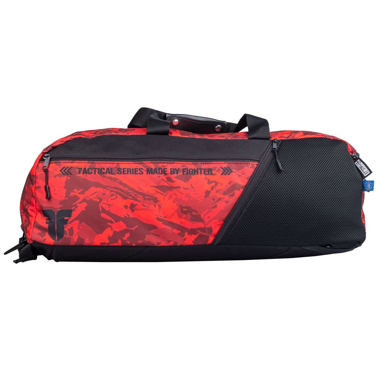 Sportovní taška Fighter - bush/camo/red, FTS-14-BCM-RD