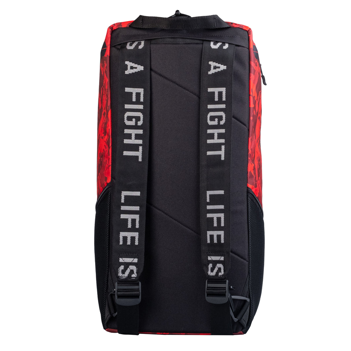 Sportovní taška Fighter - bush/camo/red, FTS-14-BCM-RD