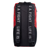 Sportovní taška Fighter - bush/camo/red, FTS-14-BCM-RD