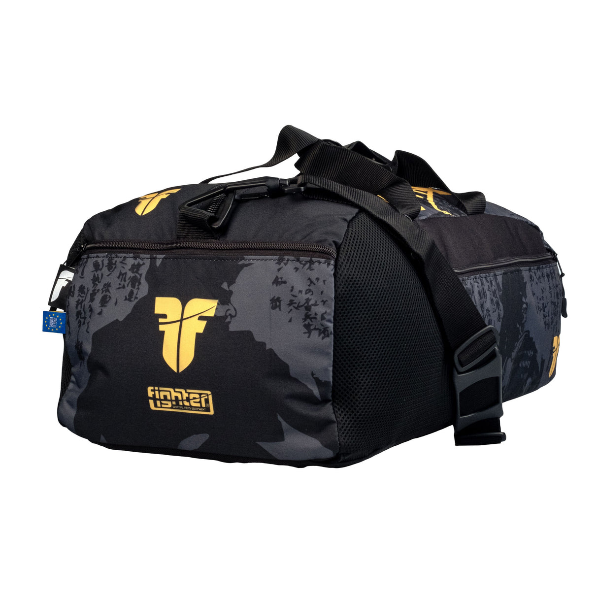 Sportovní taška Fighter Samurai - černá/šedá, FTS-14-BSM-BK