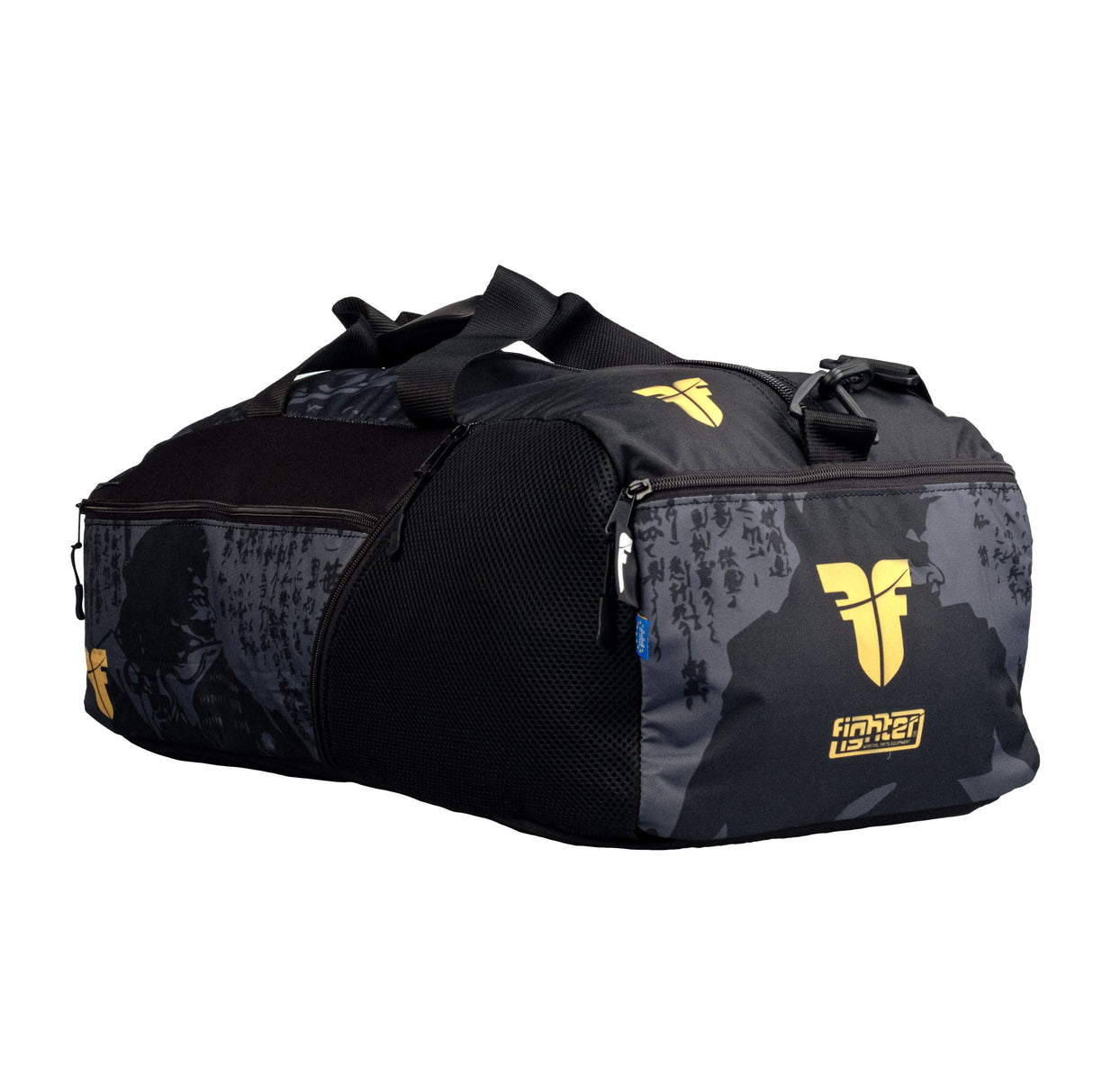 Sportovní taška Fighter Samurai - černá/šedá, FTS-14-BSM-BK