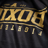 Tréninkové triko Fighter BOXING - černá, FTSH-02BLBX