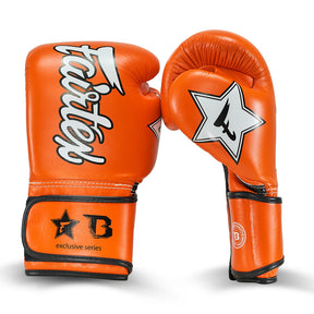 Fairtex boxerské rukavice Booster series - oranžová, FXB BG V2 ORANGE - view-1