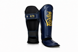 Booster Fairtex chrániče holení  - modrá/zlatá, FXB-SG-BLGD