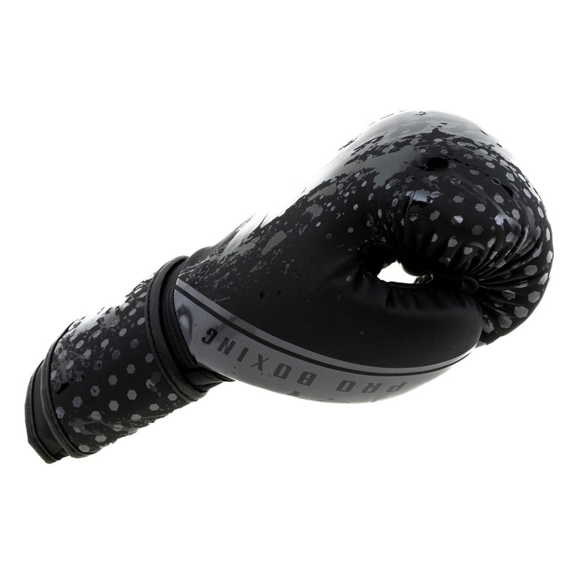 King Pro Boxing boxerské rukavice Hexagon 1 - černá, KPB/BG Hexagon 1