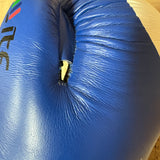 POŠKOZENÉ : Otevřené rukavice TOP TEN ITF Superfight 3000 - modrá, 2053-6