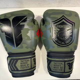 POŠKOZENÉ : Boxerské rukavice Fighter TACTICAL - Khaki