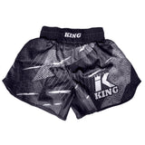 King Shadow MMA šortky - černá/šedá