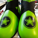 POŠKOZENÉ : Chrániče nohou Top Ten Fight - neon. zelená, 3069-5