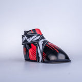 Fighter Chrániče nohou - červená/černá, JE1455-HXGR-0203