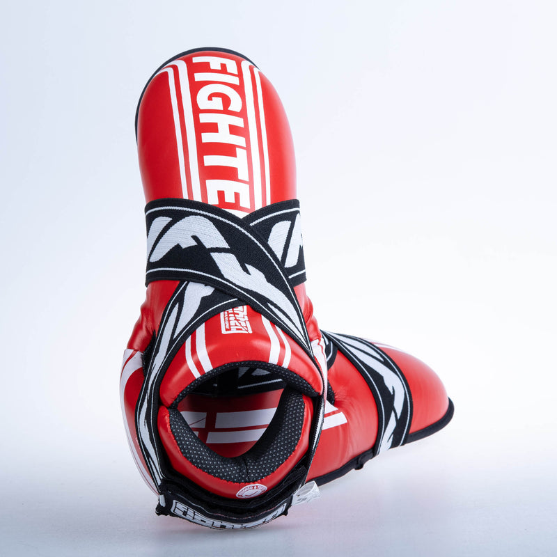 Chrániče nohou Fighter Stripe - SGP Edice - červená